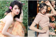 Nét đẹp sắc sảo đầy cuốn hút của nữ sinh Hà Thành