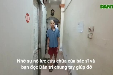 Được bạn đọc giúp đỡ, cậu bé ung thư đã ghép xương thành công