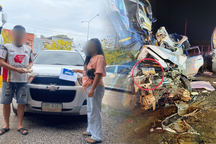 Tiết lộ bất ngờ vụ thay tã cho con trên cao tốc, 8 người bị tông tử vong