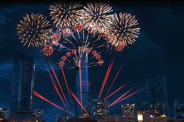 TPHCM sẽ bắn pháo hoa nghệ thuật tại tòa nhà cao nhất thành phố