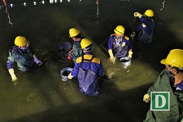 Cơ bản hoàn tất dự án nạo vét Hồ Gươm