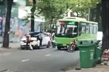 Xác định tài xế, tiếp viên xe buýt hành hung người giao hàng ở TPHCM