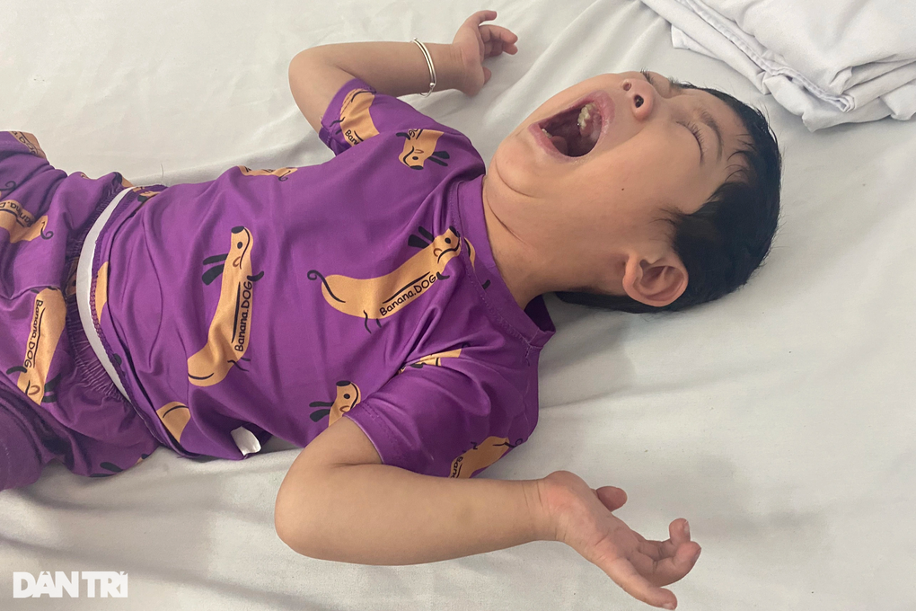Xót xa tiếng khóc xé lòng của bé gái 4 tuổi bị bệnh tim và bại não hành hạ - 6 Xót xa tiếng khóc xé lòng của bé gái 4 tuổi bị bệnh tim và bại não hành hạ - 6