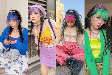 Nữ du học sinh Việt tại Anh quốc gây sốt với gu thời trang cá tính