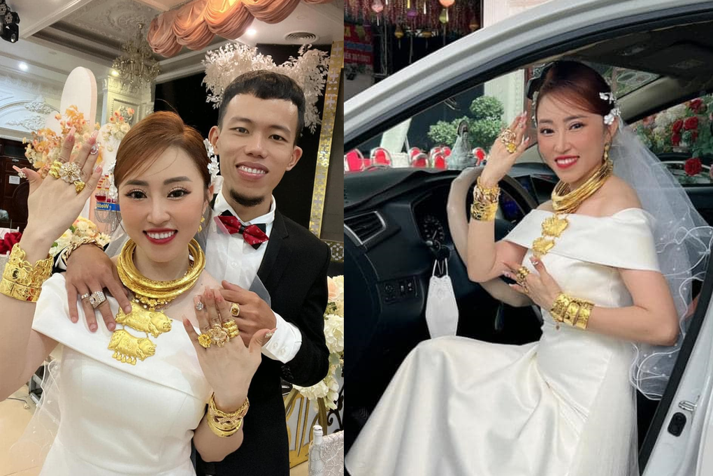 Sự thật về cô dâu Vĩnh Long đeo 11 cây vàng nặng trĩu người - 1 Sự thật về cô dâu Vĩnh Long đeo 11 cây vàng nặng trĩu người - 1
