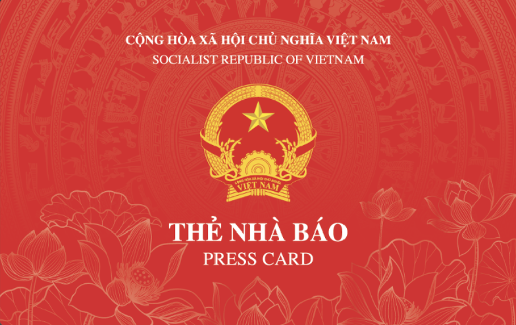 Thẻ nhà báo mới tích hợp mã QR xác thực theo thời gian thực - 1 Thẻ nhà báo mới tích hợp mã QR xác thực theo thời gian thực - 1