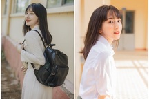 Vẻ đẹp trong veo, góc nghiêng ấn tượng của nữ sinh Buôn Ma Thuột