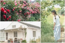 Cô gái dành hết tiền tiết kiệm về quê làm nhà vườn đẹp như cổ tích