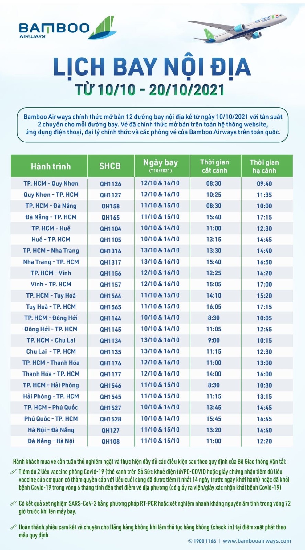 Bamboo Airways mở bán vé trở lại đường bay nội địa cùng nhiều ưu đãi hấp dẫn - 2