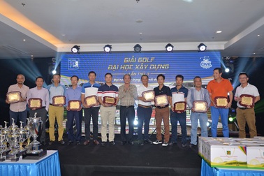 Giải golf từ thiện Đại học Xây Dựng 2019