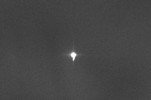 Hình ảnh lõi tên lửa Trung Quốc sắp rơi mất kiểm soát xuống Trái Đất