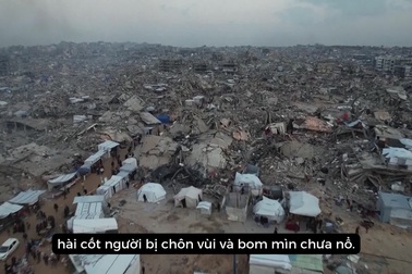 Dải Gaza bị tàn phá nặng nề sau 500 ngày xung đột