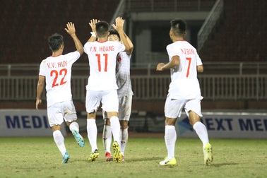 U18 Việt Nam thắng dễ Singapore tại giải U18 Đông Nam Á
