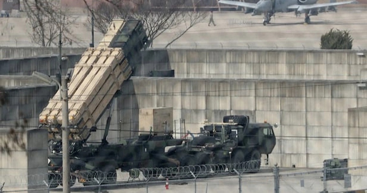 Mỹ chuyển tổ hợp tên lửa Patriot tại Hàn Quốc sang Trung Đông