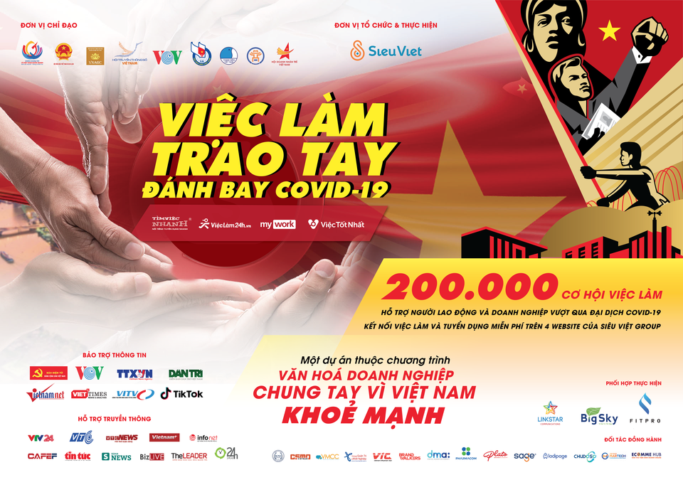 Dự án 200.000 việc làm giúp người lao động và doanh nghiệp vượt qua dịch Covid-19 - 1 Dự án 200.000 việc làm giúp người lao động và doanh nghiệp vượt qua dịch Covid-19 - 1