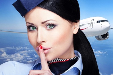 Hai từ tuyệt đối không nói với tiếp viên hàng không khi lên máy bay