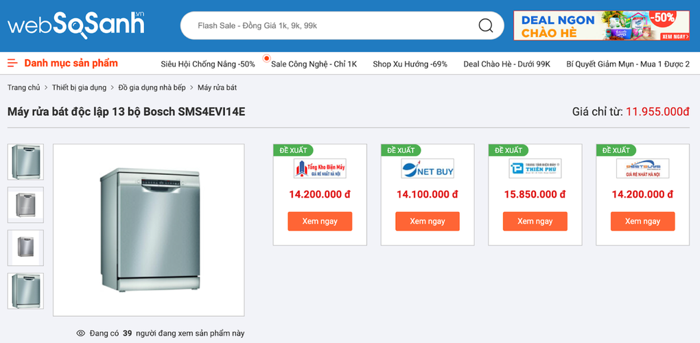 Sở hữu máy rửa bát với giá dưới 15 triệu đồng - 2 Sở hữu máy rửa bát với giá dưới 15 triệu đồng - 2