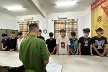 Tạm giam 10 đối tượng mang hung khí náo loạn đường phố Đà Nẵng