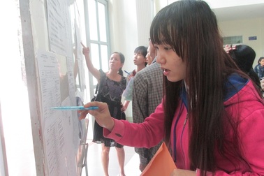 Nhiều trường tại TPHCM công bố điểm trúng tuyển tạm thời