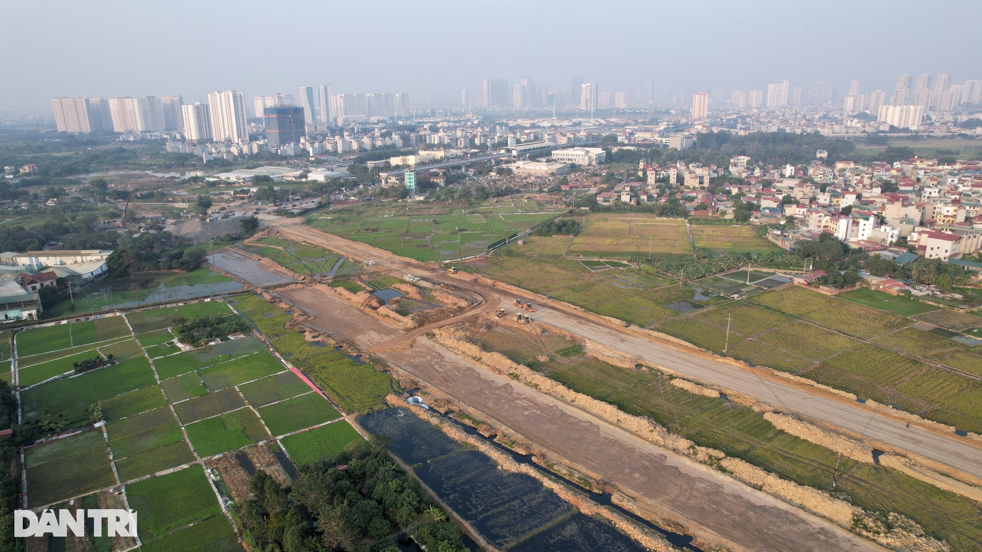 Vành đai 4 Hà Nội thành hình sau 6 tháng thi công - 6 Vành đai 4 Hà Nội thành hình sau 6 tháng thi công - 6