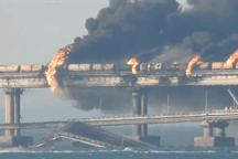 Nga nói cầu Crimea bị đánh bom