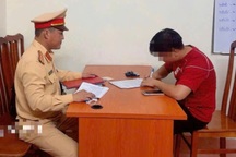 Dùng khẩu trang che biển số, thanh niên bị phạt 5 triệu đồng