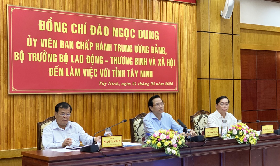 Bộ trưởng Đào Ngọc Dung: Xử lý cơ bản tồn đọng về người có công trước 27/7 - 5 Bộ trưởng Đào Ngọc Dung: Xử lý cơ bản tồn đọng về người có công trước 27/7 - 5