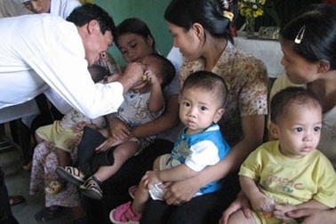 95% trẻ em được uống vitamin A 