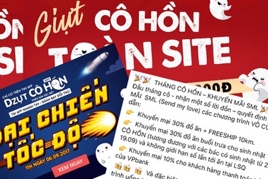 Cúng khách hàng, "giựt cô hồn" khuyến mãi