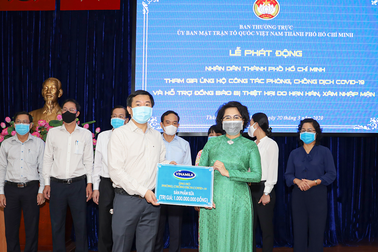 Vinamilk đồng hành cùng đội ngũ y tế tuyến đầu chống dịch Covid-19