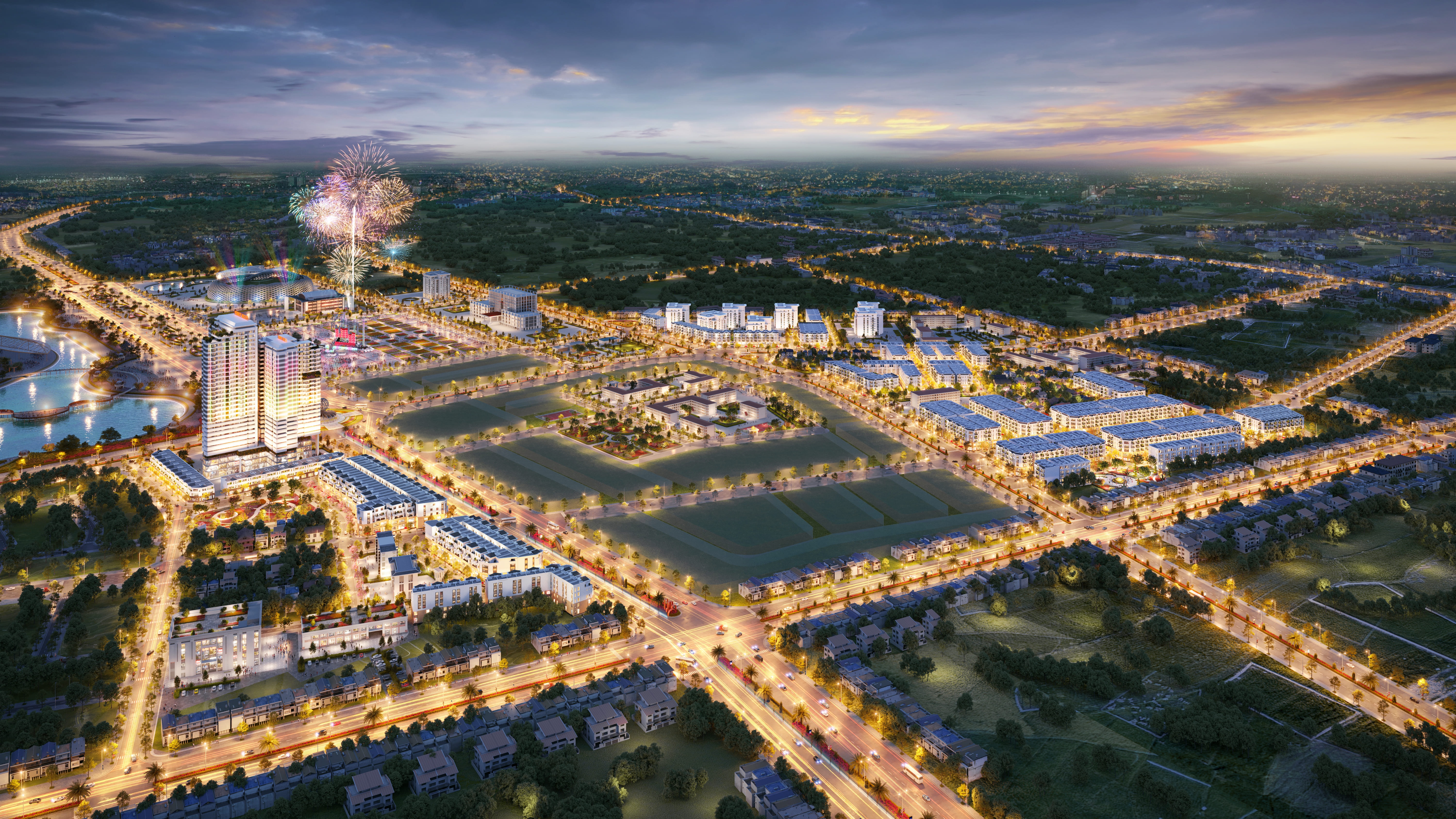 Square City Thái Nguyên - đô thị đáng sống cận kề hệ tiện ích quy mô 45ha - 2