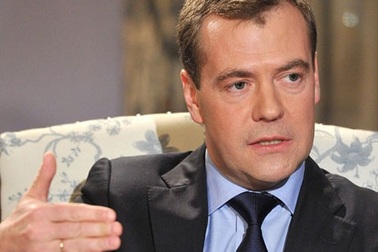 Ông Medvedev gặp rắc rối vì đoạn băng hậu trường