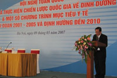 Tỉ lệ trẻ suy dinh dưỡng giảm nhanh