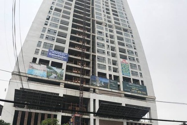 Ngân hàng siết nợ toà nhà cao nhất quận Hà Đông