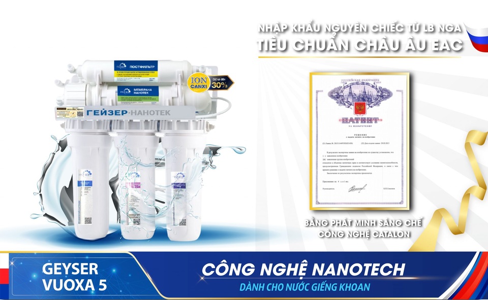 Review máy lọc nước nano dành cho nước giếng khoan Geyser Vuoxa 5 - 5 Review máy lọc nước nano dành cho nước giếng khoan Geyser Vuoxa 5 - 5