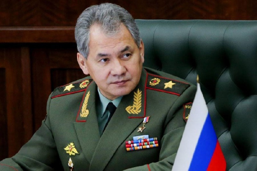 Bộ trưởng Quốc phòng Nga bất ngờ thị sát quân đội ở Ukraine - 1 Bộ trưởng Quốc phòng Nga bất ngờ thị sát quân đội ở Ukraine - 1