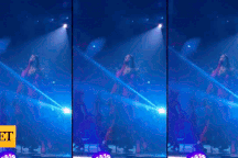 Ca sĩ xinh đẹp giành giải Grammy Dua Lipa ngã nhào trên sân khấu