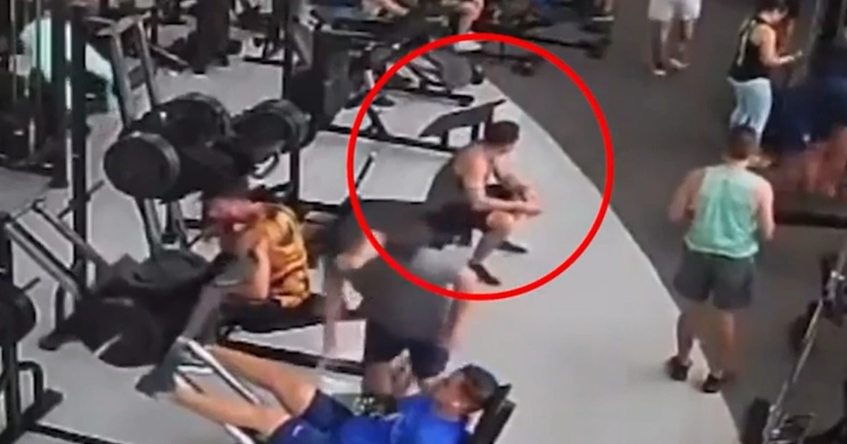 Clip "tai nạn bất ngờ và đáng sợ trong phòng gym" gây sốc internet tuần qua | Báo Dân trí