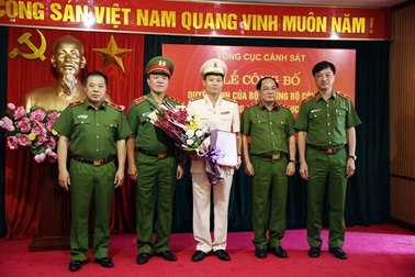 Bổ nhiệm tân Cục trưởng Cục Cảnh sát Hình sự - Bộ Công an