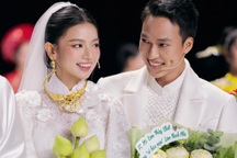 Bình và Hồng trong "Mưa đỏ" bất ngờ tái ngộ, hóa cô dâu - chú rể gây sốt