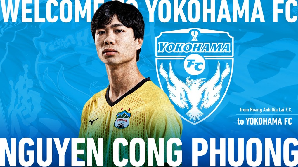 Công Phượng chính thức gia nhập Yokohama FC - 1 Công Phượng chính thức gia nhập Yokohama FC - 1