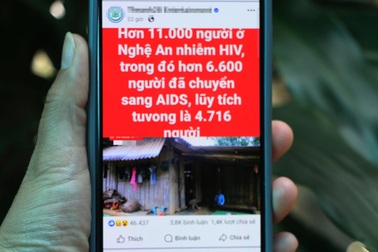Thực hư thông tin “hơn 11.000 người ở Nghệ An nhiễm HIV”