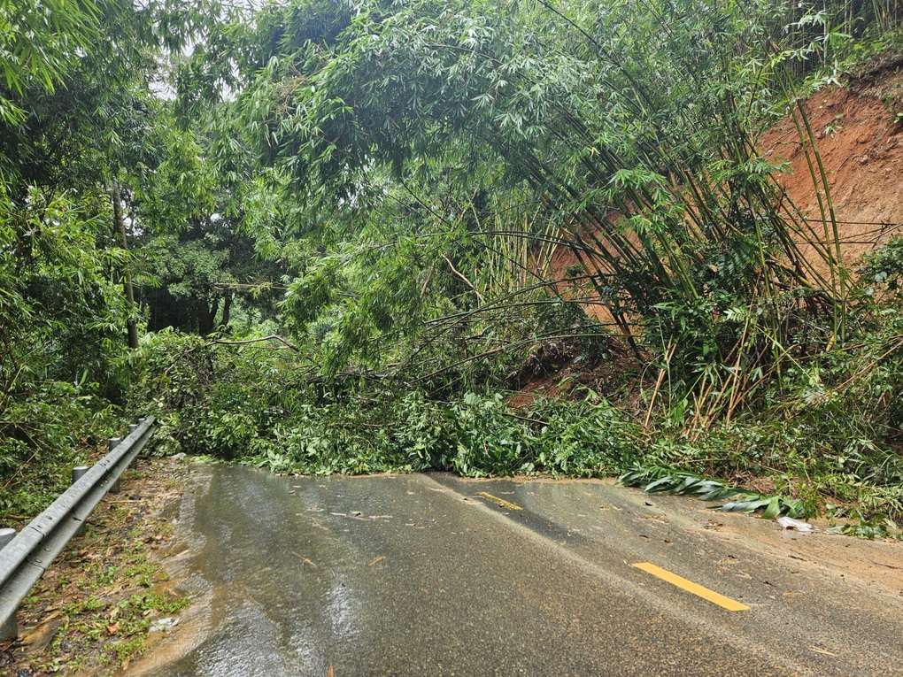 Đèo nối Đà Lạt - TPHCM xuất hiện vết nứt dài 10m - 2