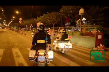 CSGT ra quân phòng, chống đua xe trước thềm AFF Cup