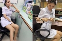 Nữ y tá bị mất việc vì... quá gợi cảm