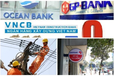 Nhà nước nắm 100% vốn các công ty xổ số và 3 ngân hàng 0 đồng