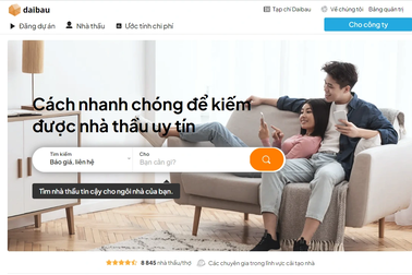 Tìm nhà thầu, thợ xây dựng nhanh chóng nhờ Daibau Việt Nam