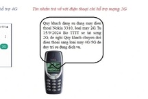Cách để không bị gián đoạn liên lạc trước thời điểm tắt sóng 2G