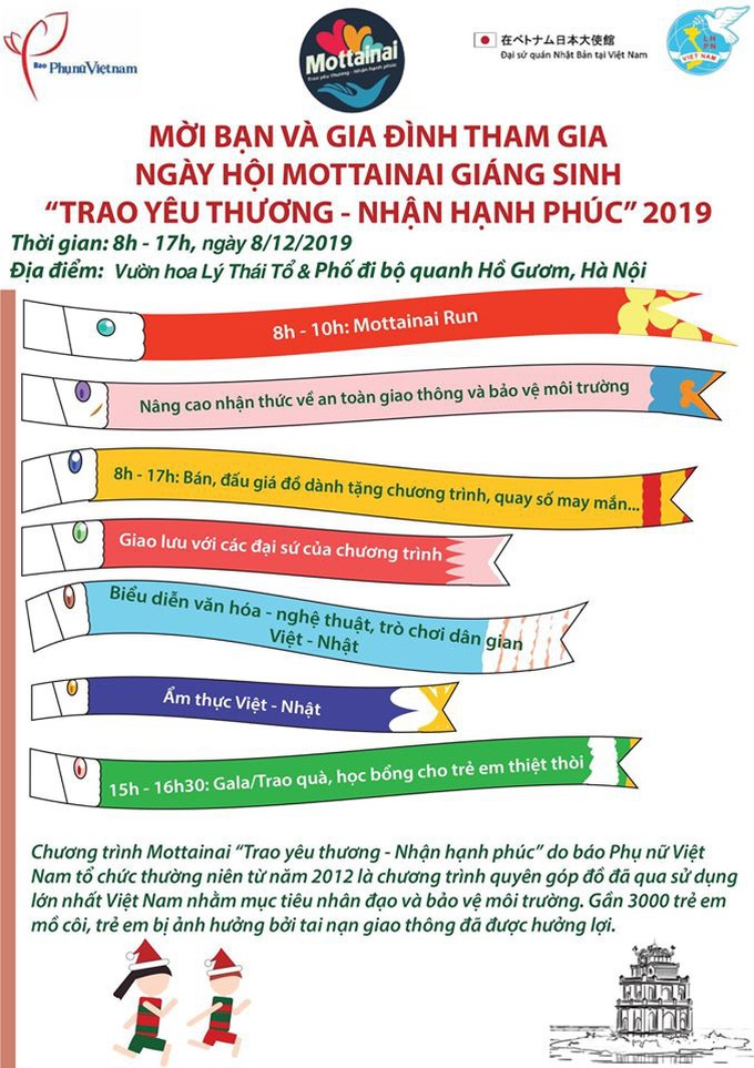 Ngày hội Mottainai 2019 &quot;Giáng sinh Trao yêu thương - Nhận hạnh phúc&quot; - Ảnh 3.