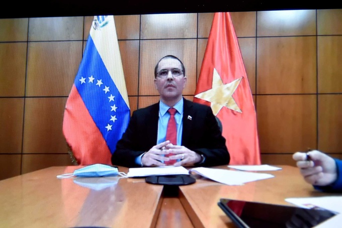 Việt Nam - Venezuela trao đổi các biện pháp tăng cường quan hệ hữu nghị, hợp tác hai nước - Ảnh 1. Việt Nam - Venezuela trao đổi các biện pháp tăng cường quan hệ hữu nghị, hợp tác hai nước - Ảnh 1.